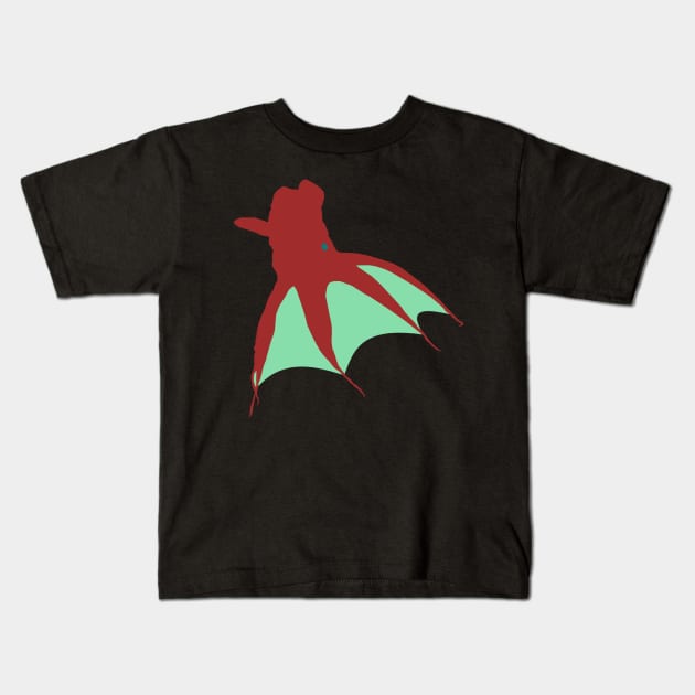 Vampire Squid Kids T-Shirt by stargatedalek